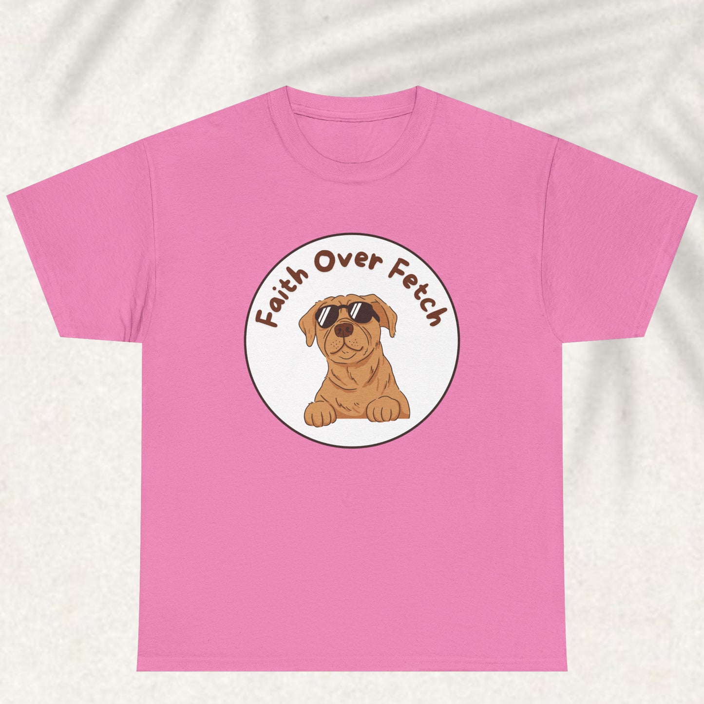 Faith over fetch T-shirt