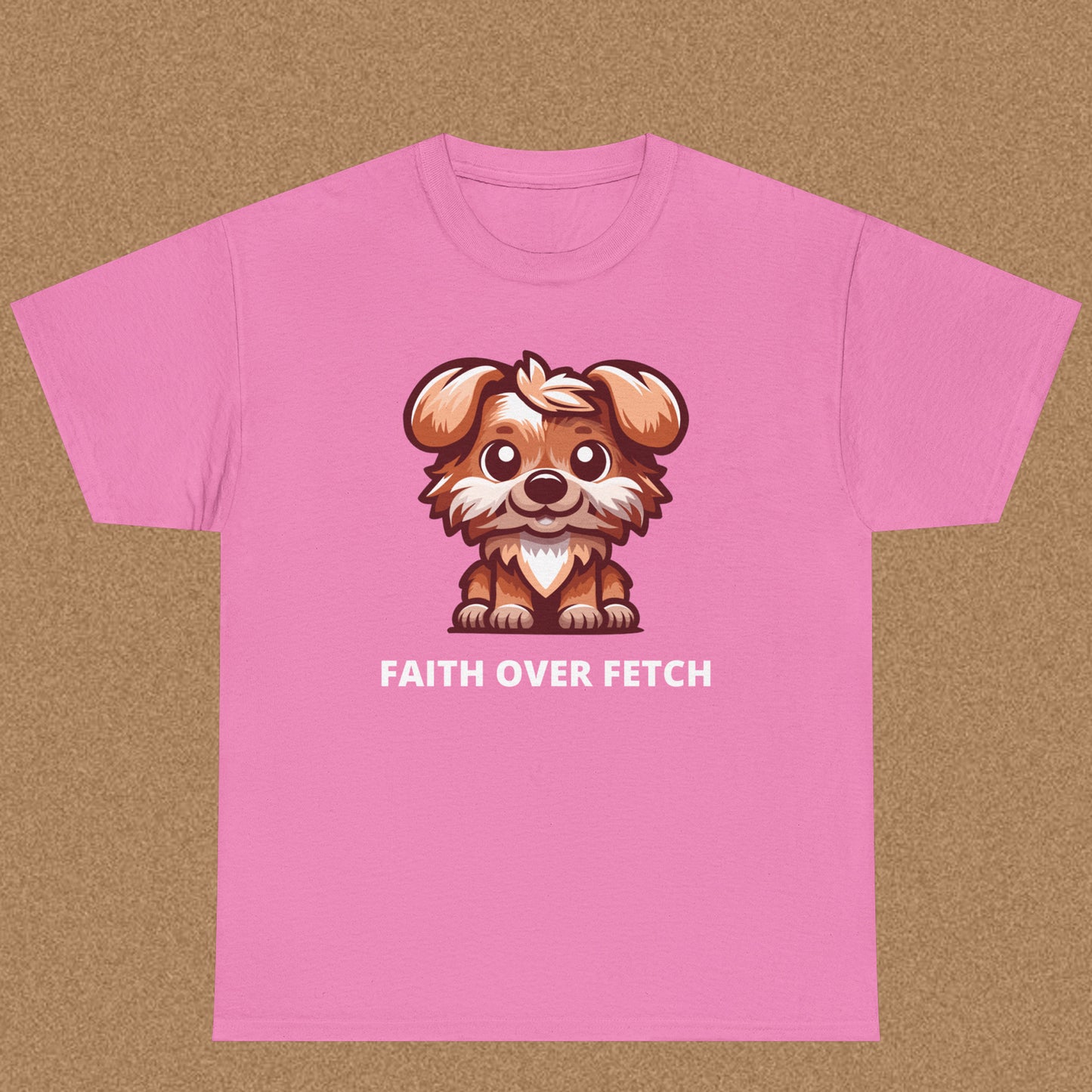 Faith over fetch T-shirt