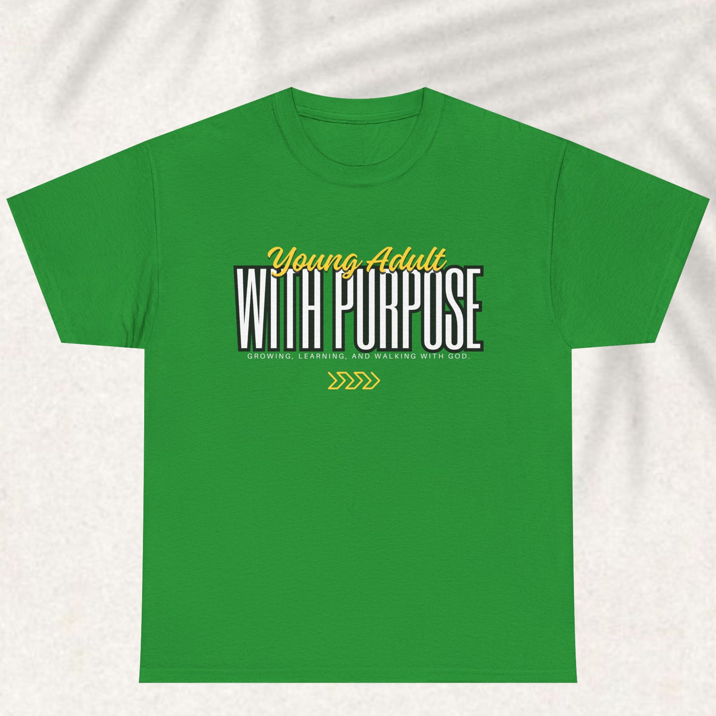 Young Adult with purpose T-shirt