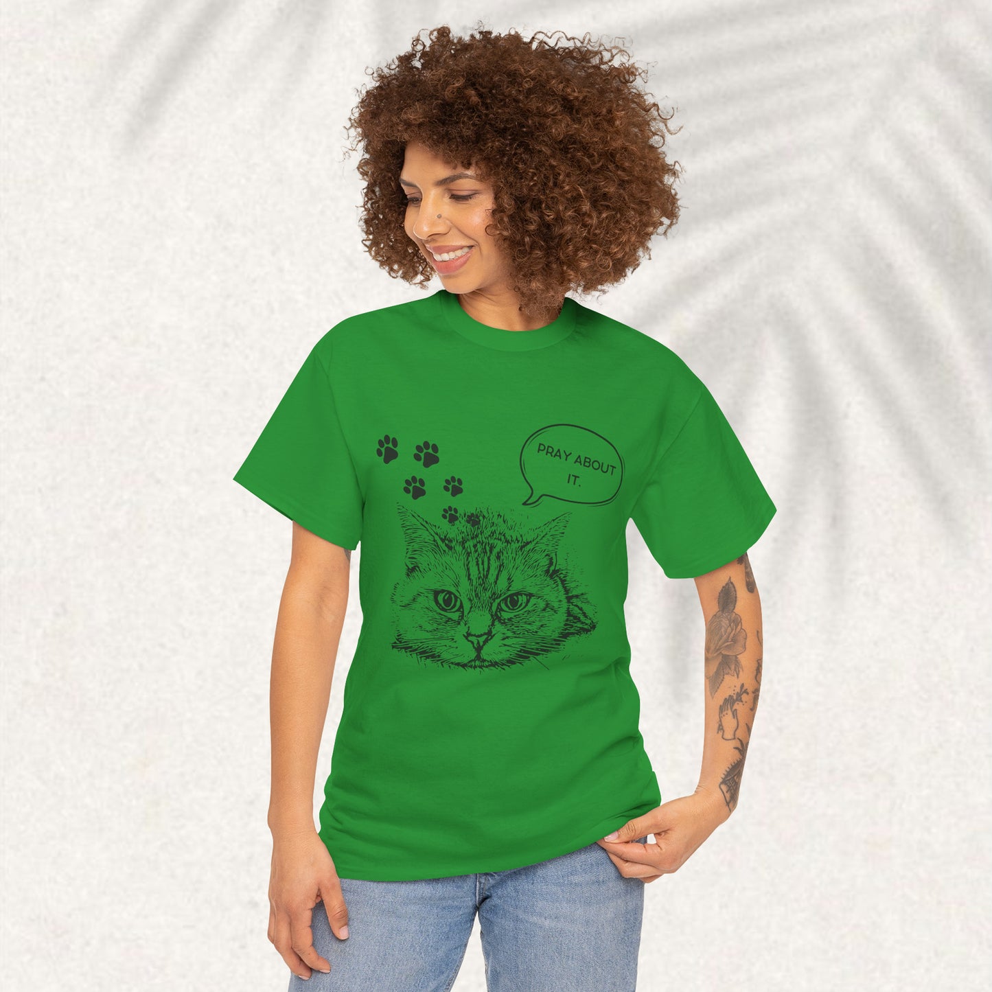 Pray about it - Christian Graphic Tee