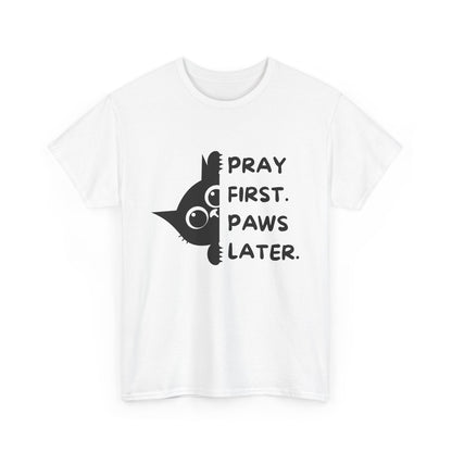 Pray first paws later