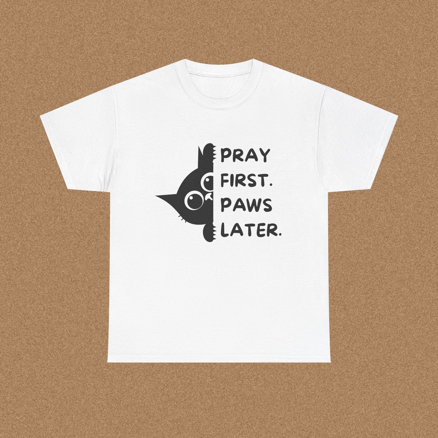 Pray first paws later