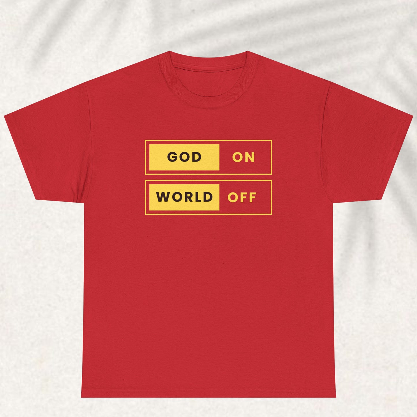 God on World off T-shirt