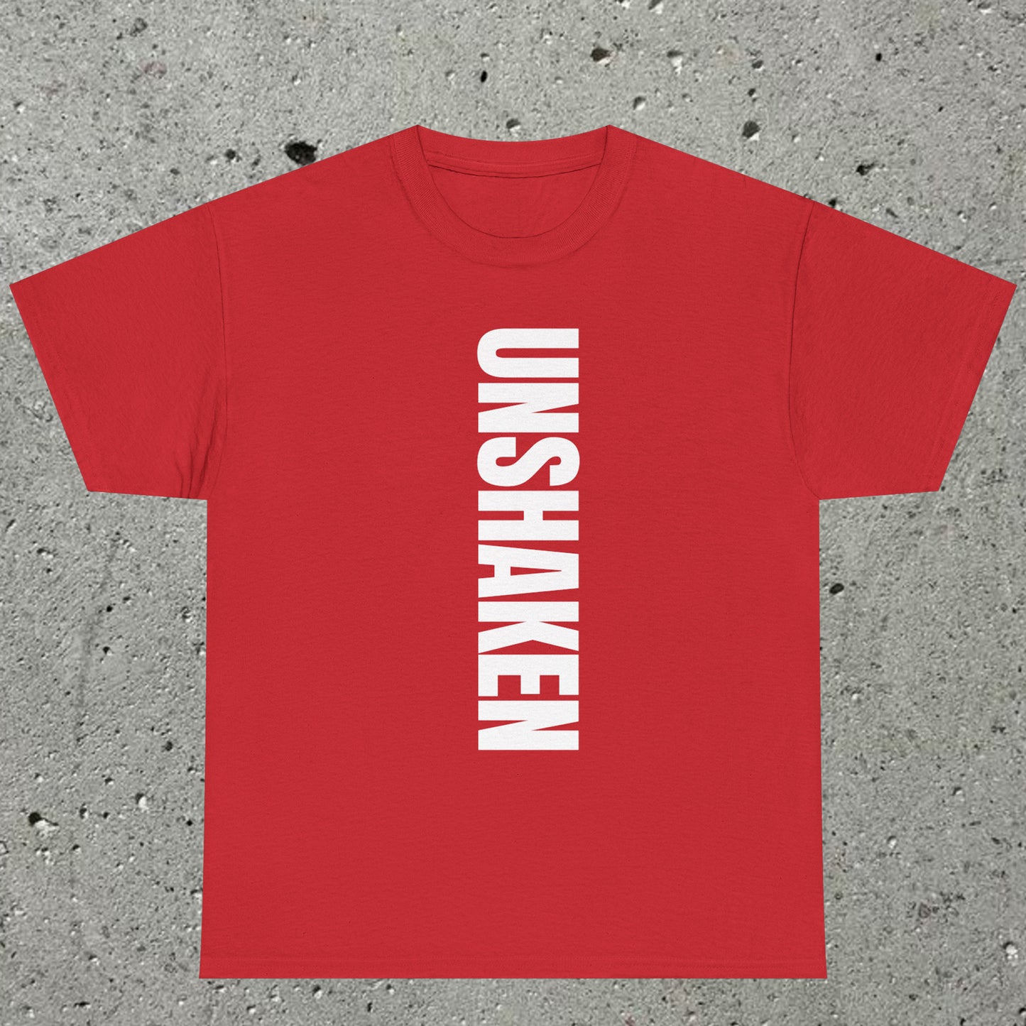 Unshaken - Faith Statement Tee | Psalm 16:8