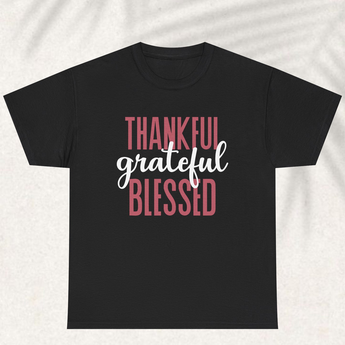 Thankful grateful blessed T-shirt