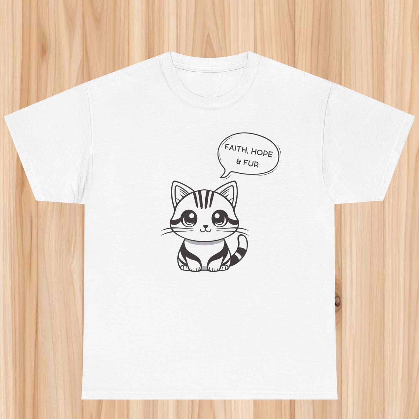 Faith, Hope Fur T-shirt