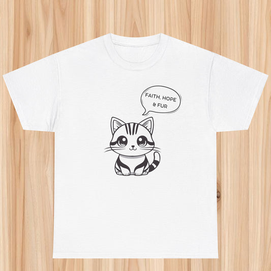 Faith, Hope Fur T-shirt