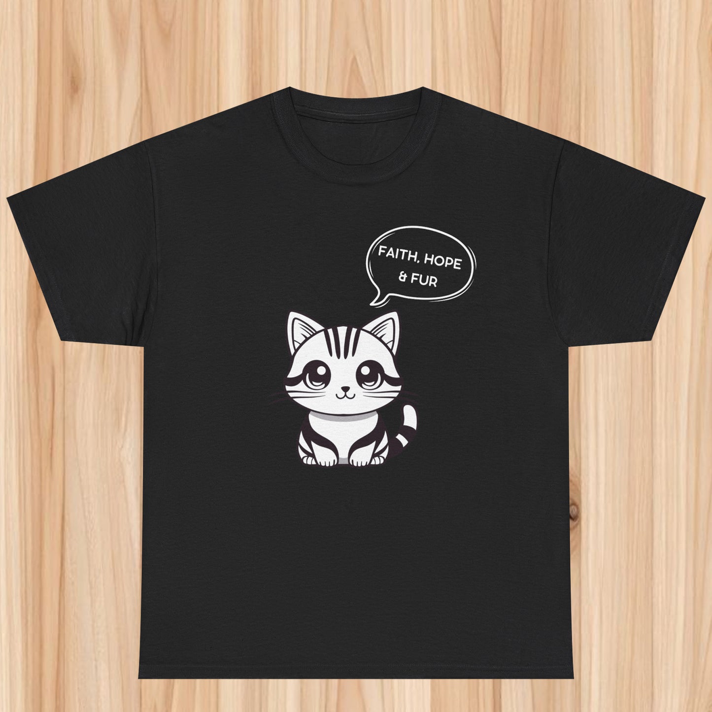 Faith, Hope Fur T-shirt