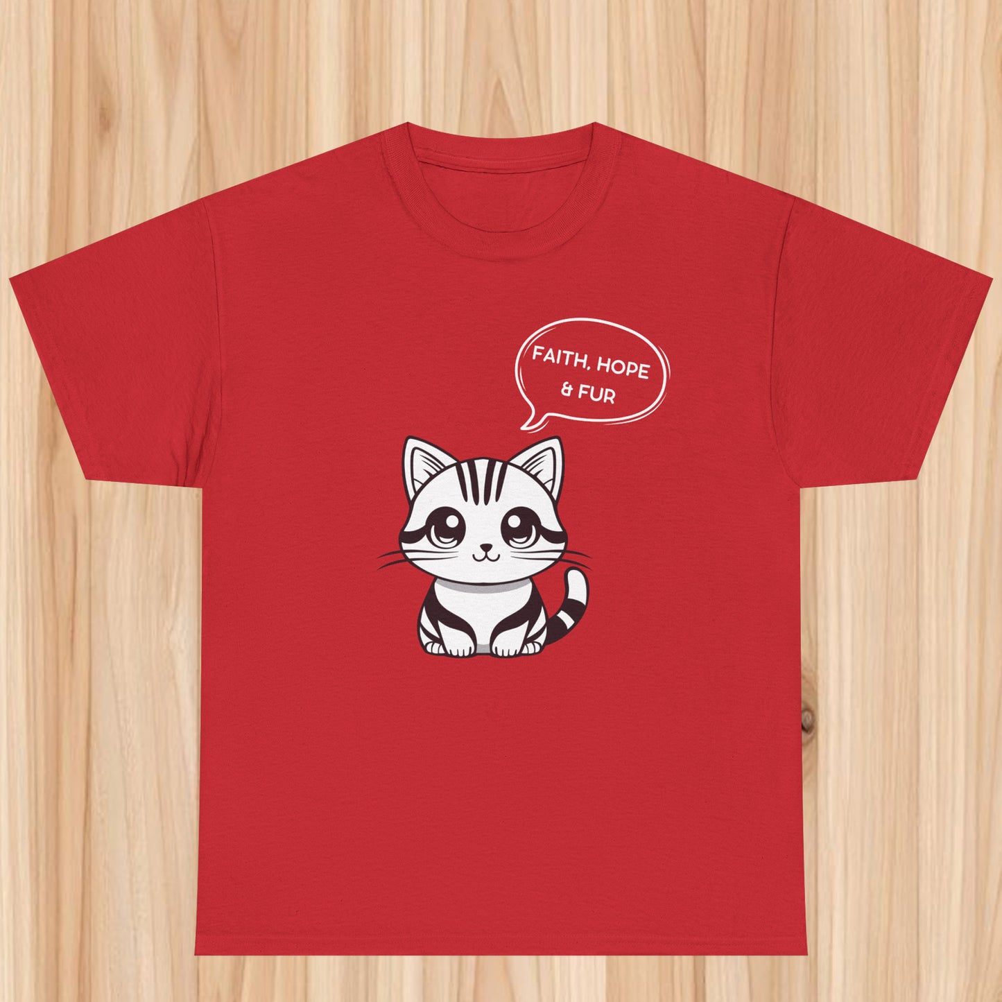 Faith, Hope Fur T-shirt