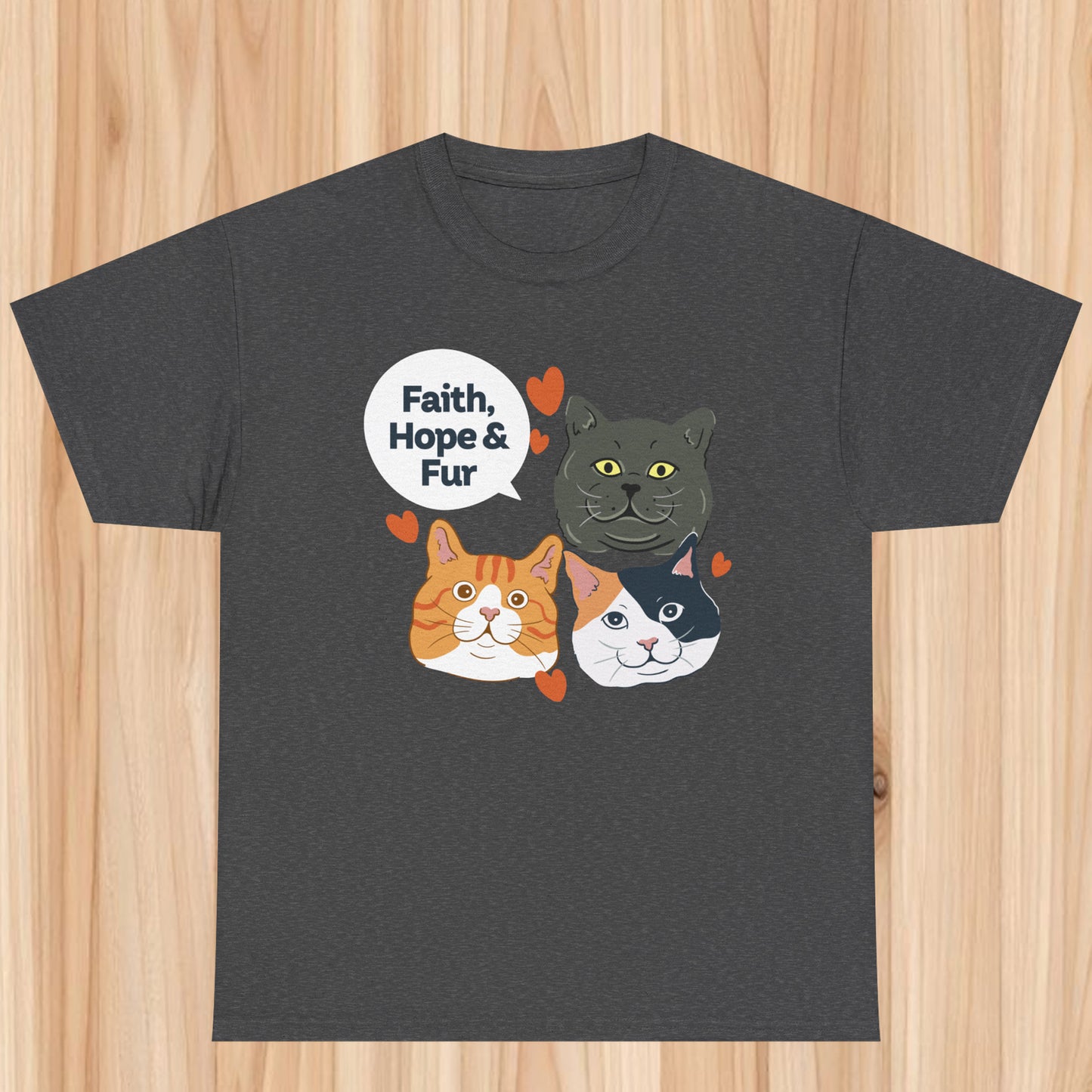 Faith, Hope Fur T-shirt