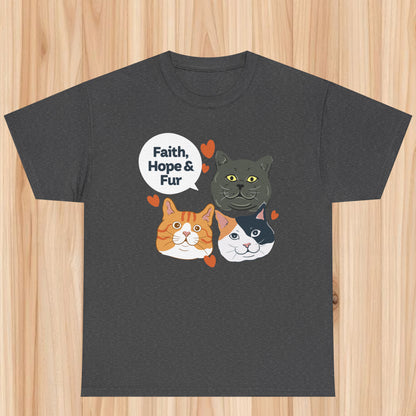 Faith, Hope Fur T-shirt