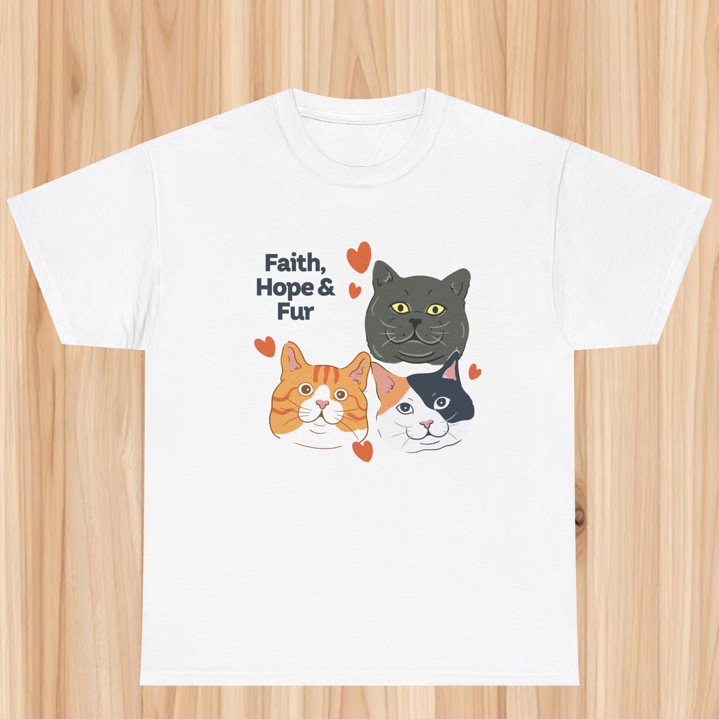Faith, Hope Fur T-shirt