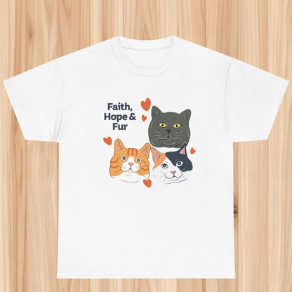Faith, Hope Fur T-shirt