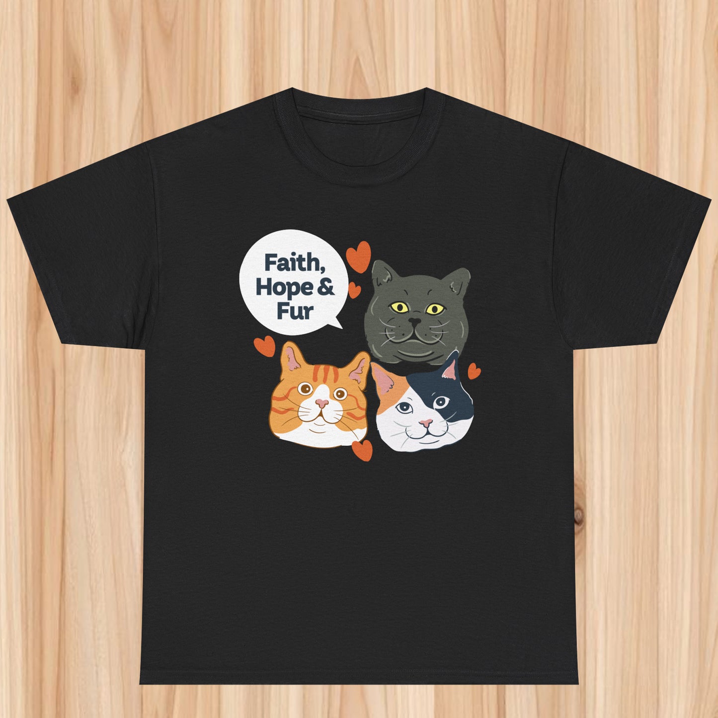 Faith, Hope Fur T-shirt