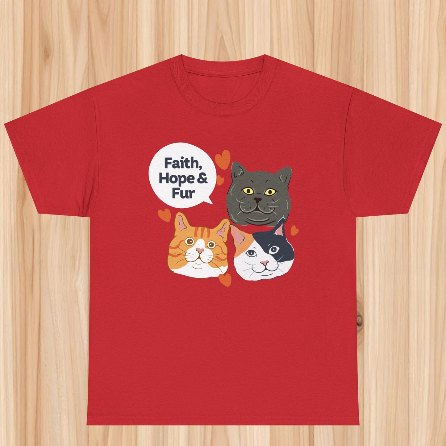 Faith, Hope Fur T-shirt