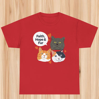 Faith, Hope Fur T-shirt