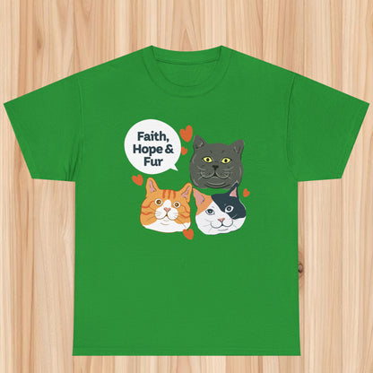 Faith, Hope Fur T-shirt