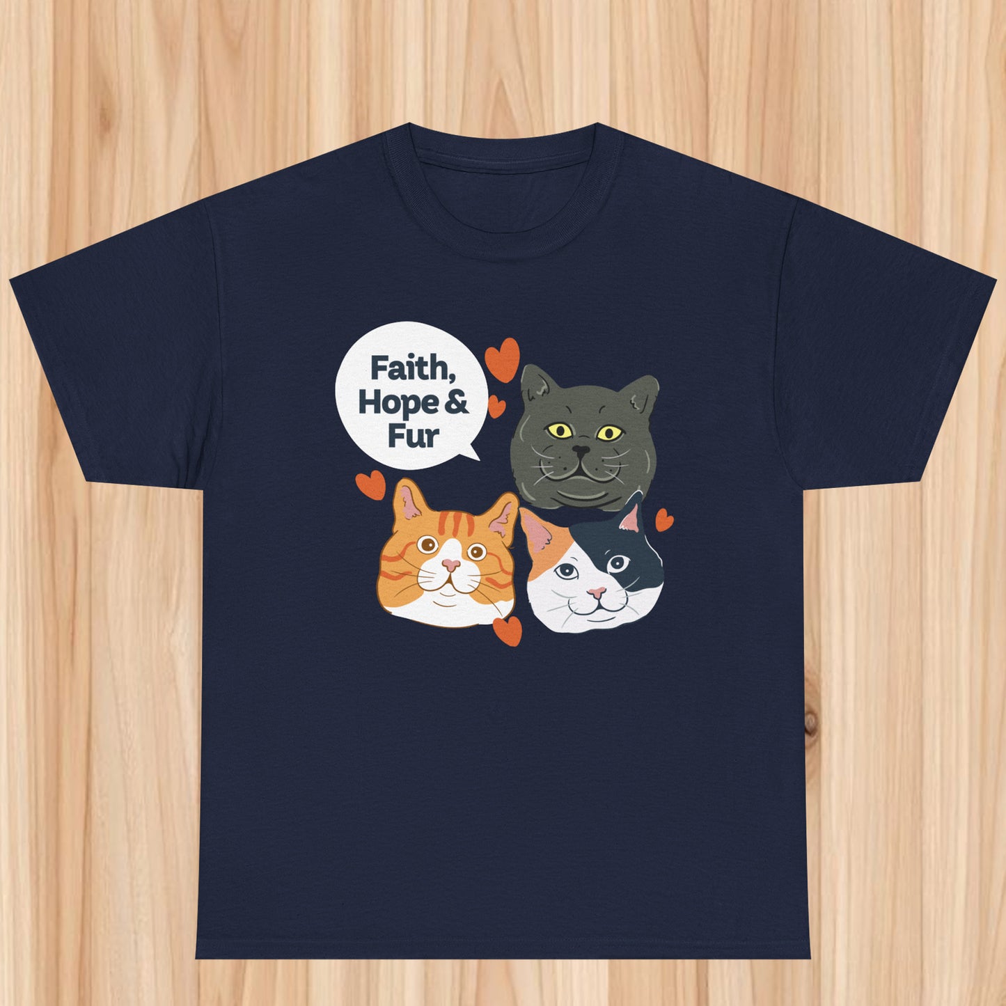 Faith, Hope Fur T-shirt