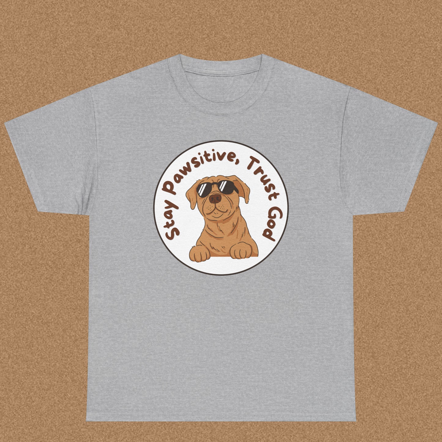 Stay pawsitive trust God T-shirt