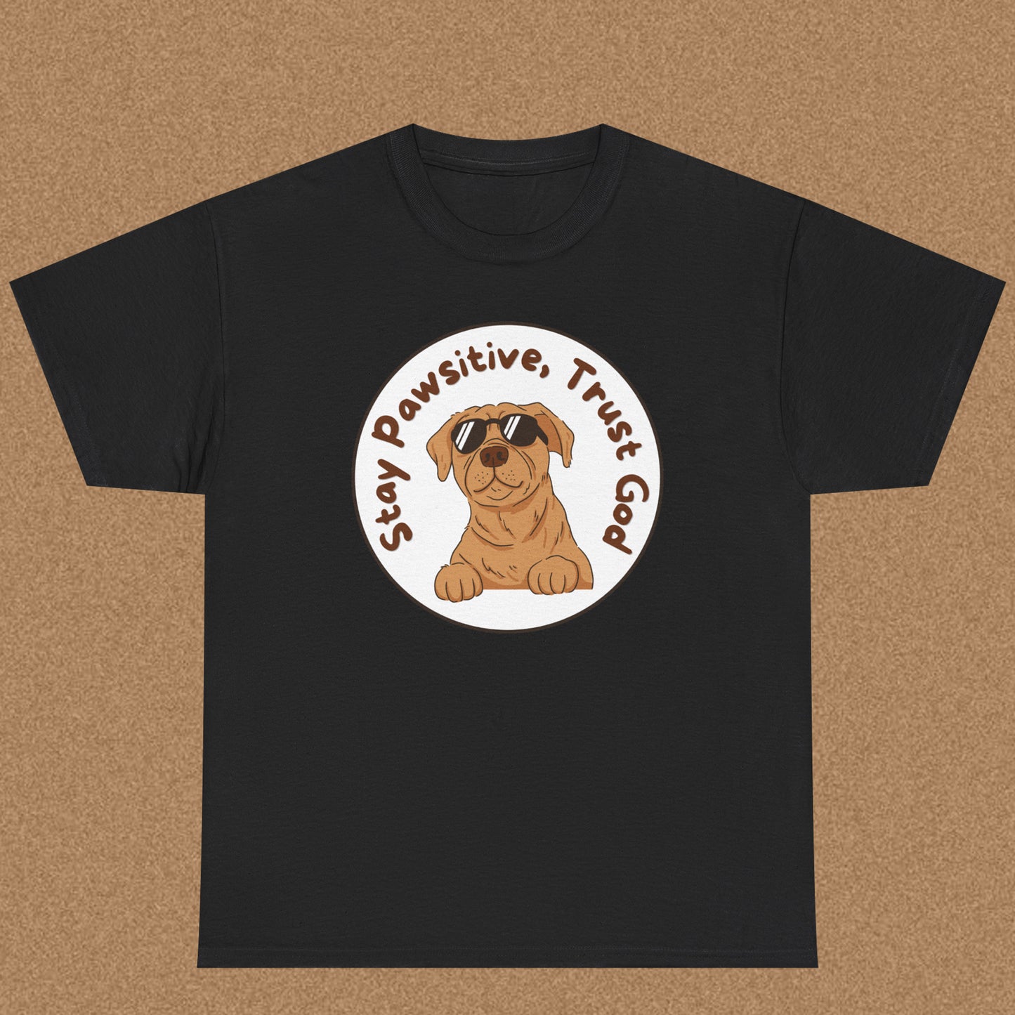 Stay pawsitive trust God T-shirt