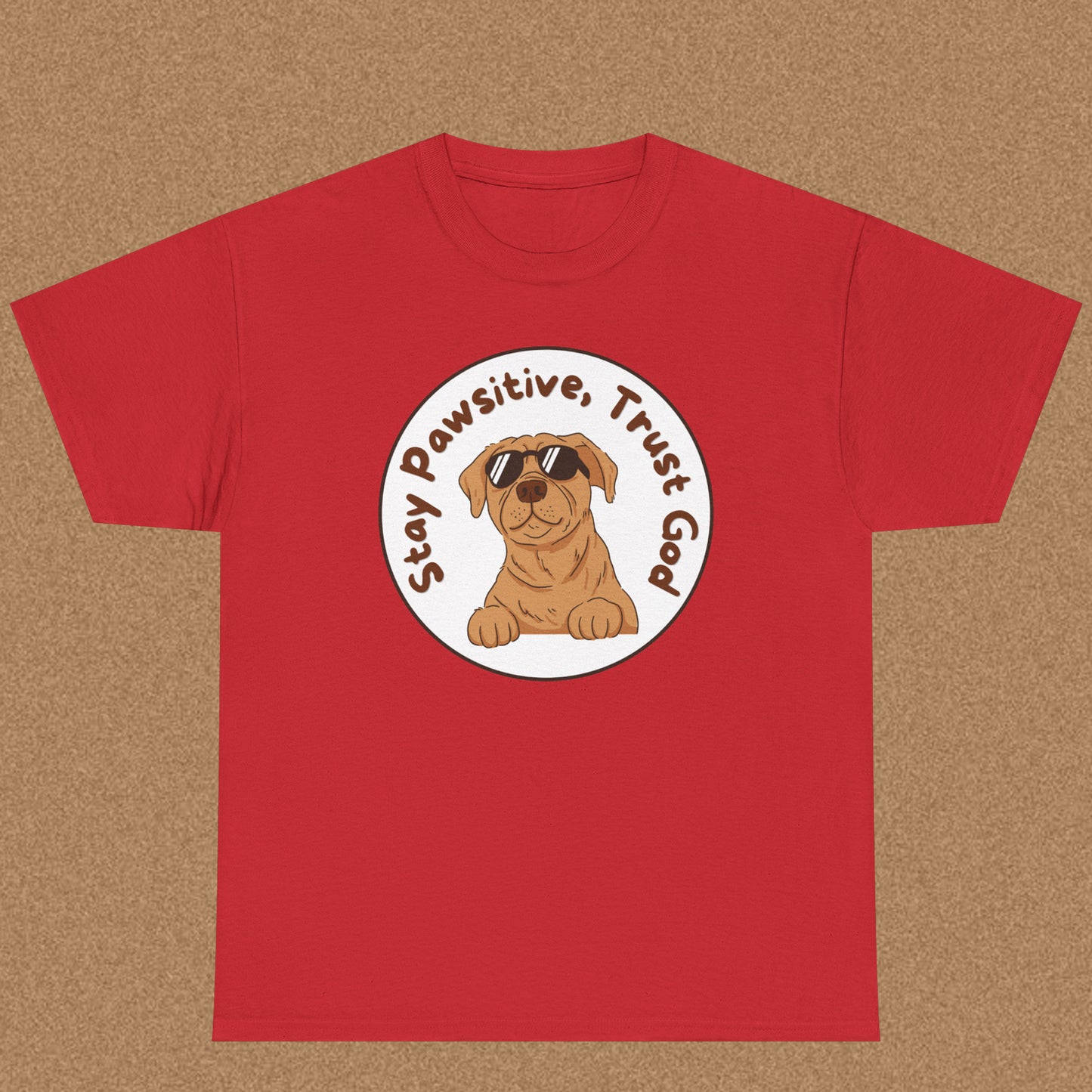 Stay pawsitive trust God T-shirt