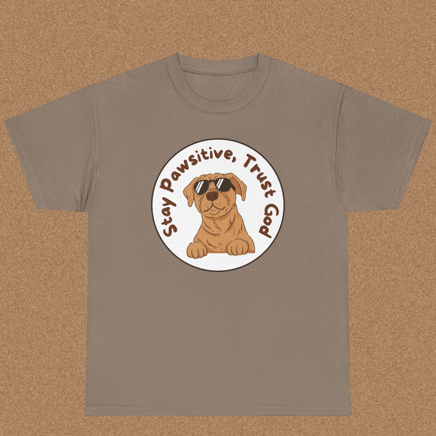 Stay pawsitive trust God T-shirt