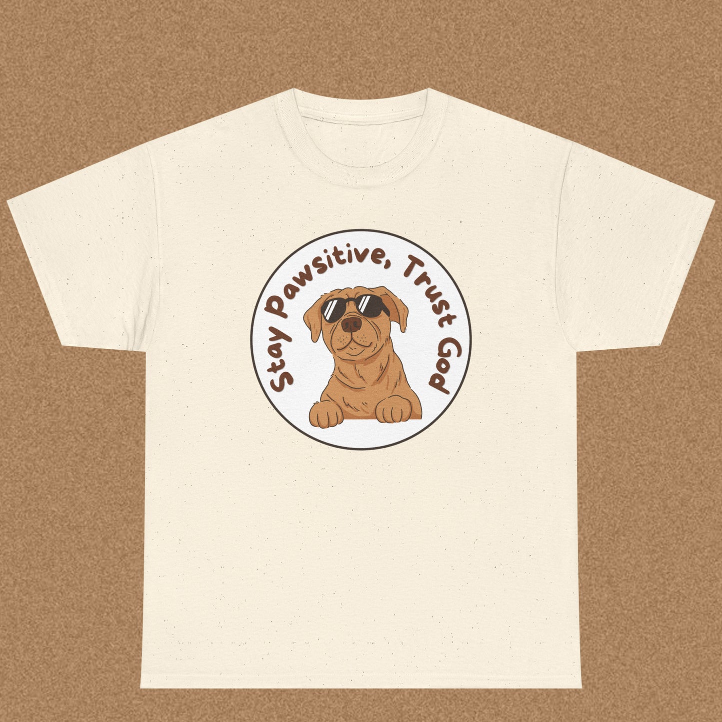 Stay pawsitive trust God T-shirt