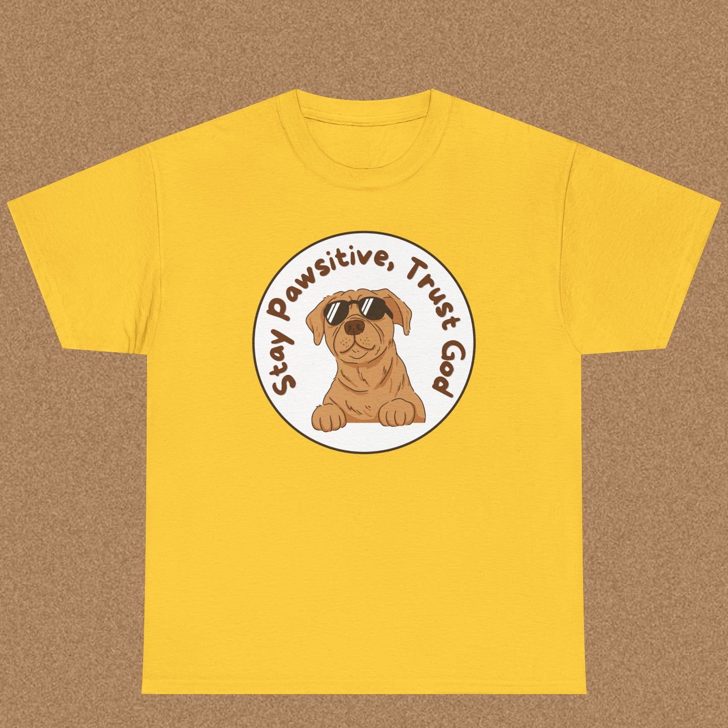 Stay pawsitive trust God T-shirt