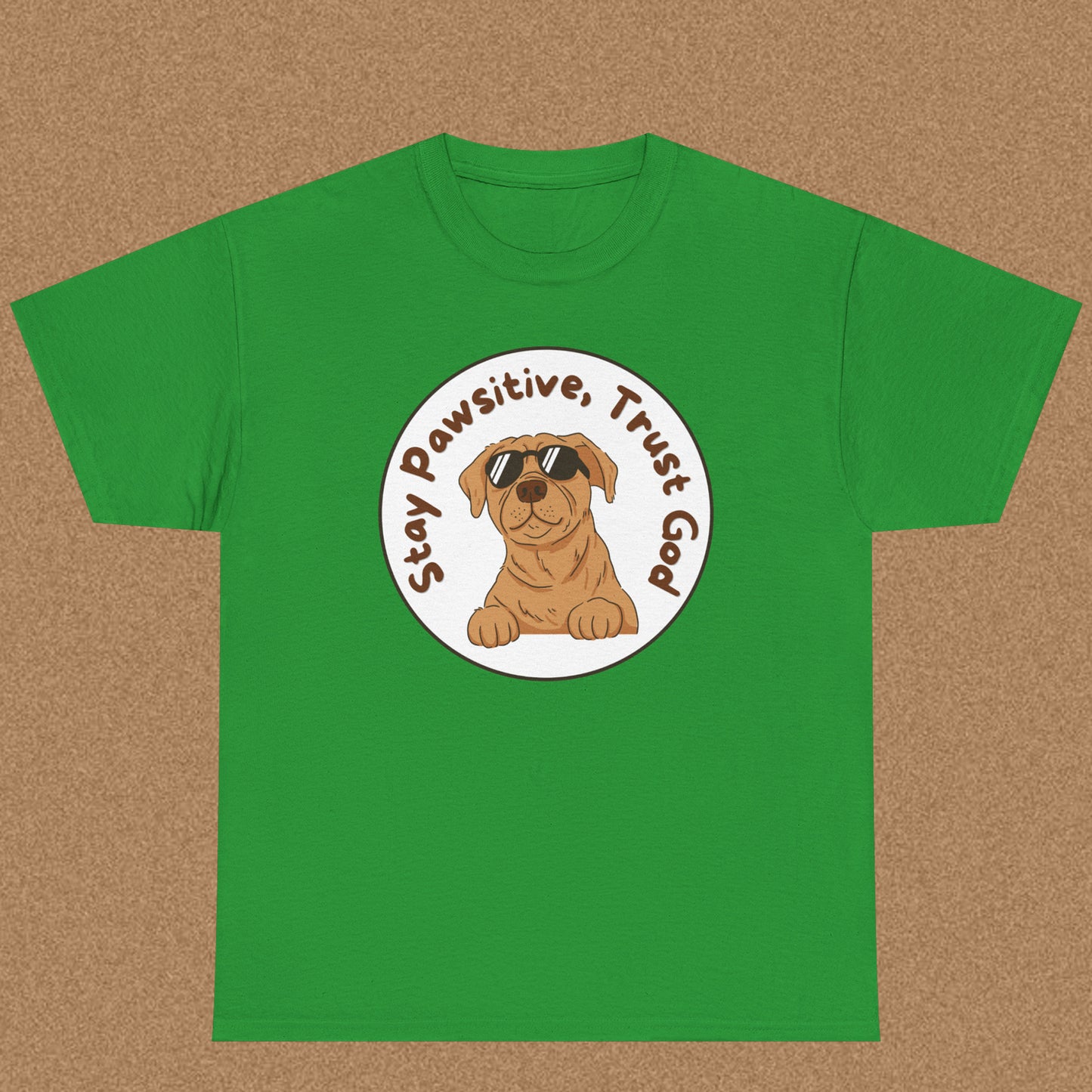 Stay pawsitive trust God T-shirt