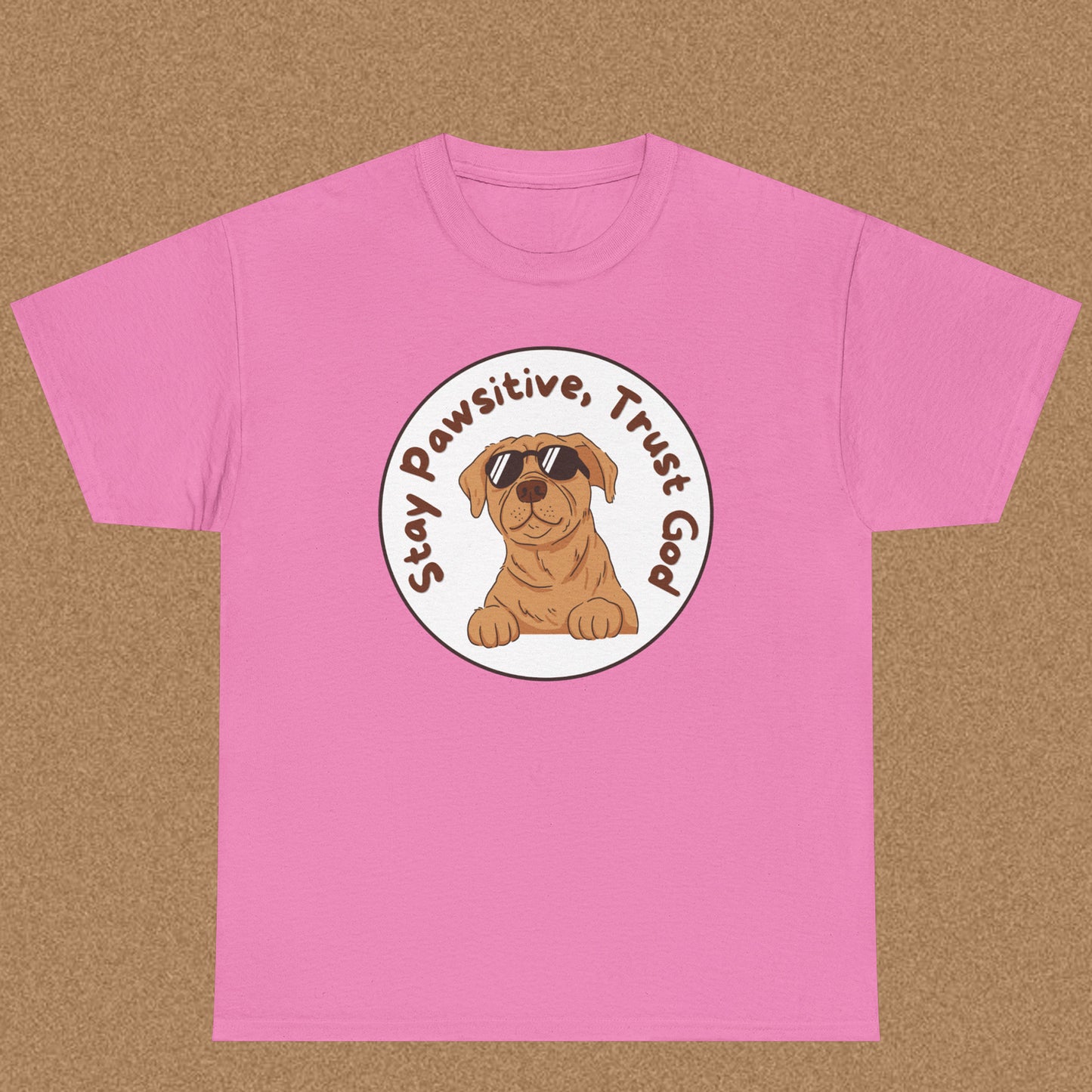 Stay pawsitive trust God T-shirt