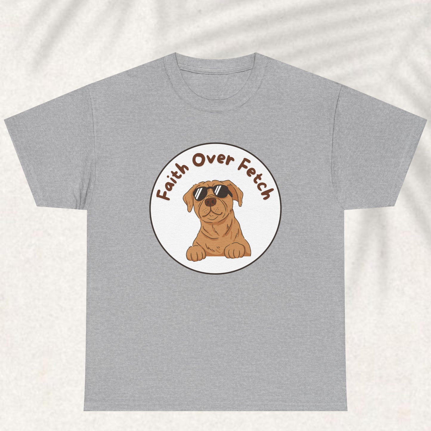 Faith over fetch T-shirt