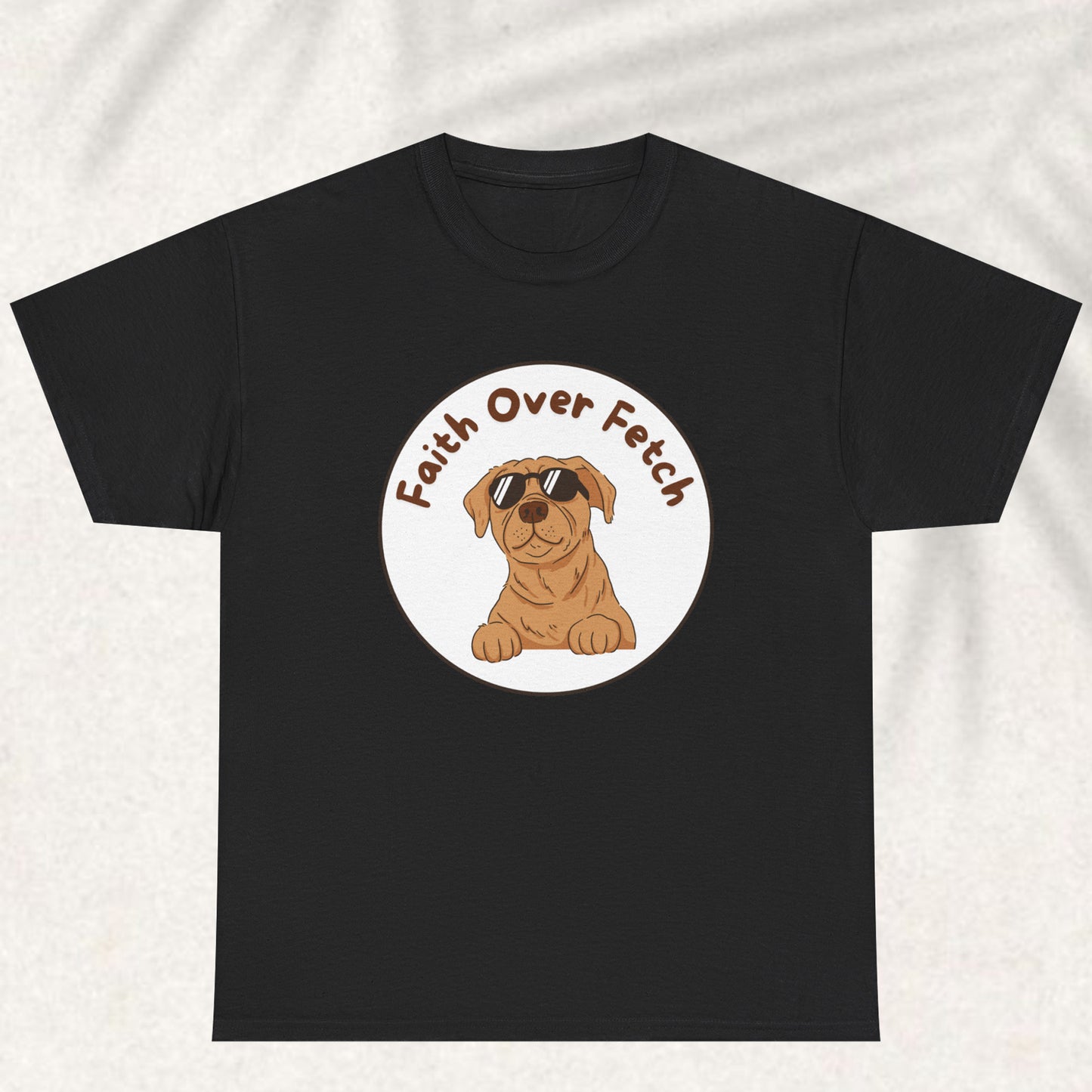 Faith over fetch T-shirt
