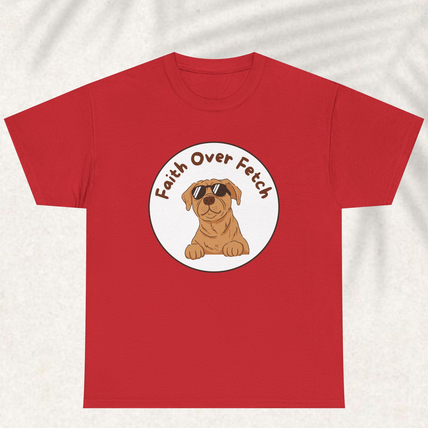 Faith over fetch T-shirt