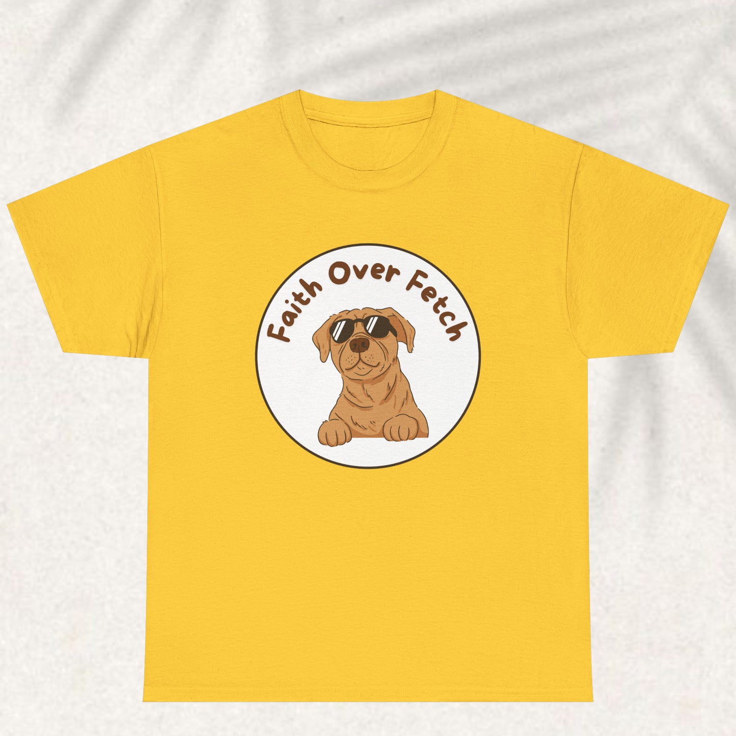 Faith over fetch T-shirt