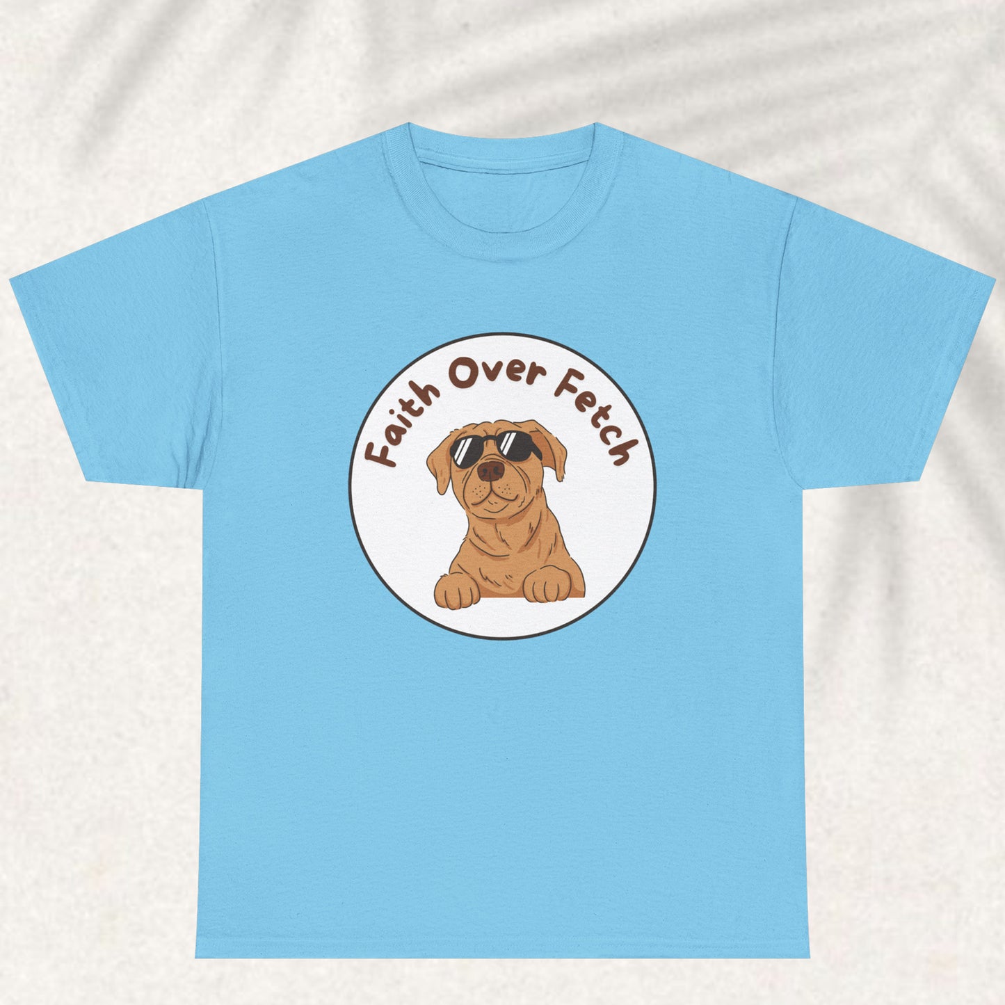 Faith over fetch T-shirt