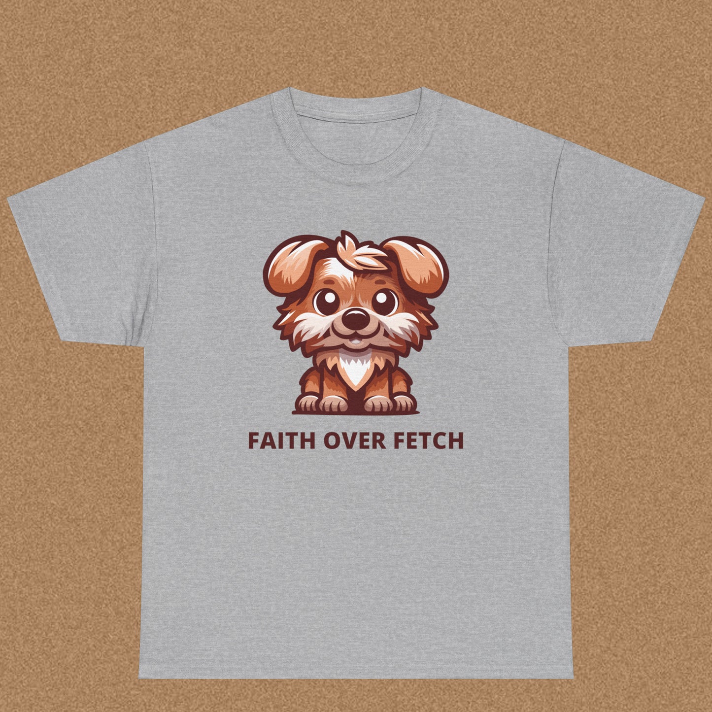 Faith over fetch T-shirt