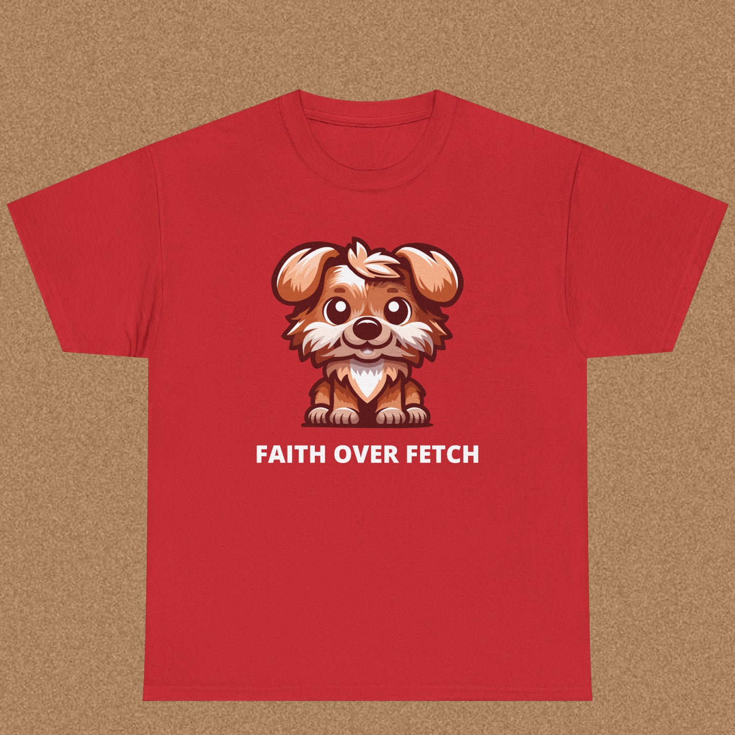 Faith over fetch T-shirt