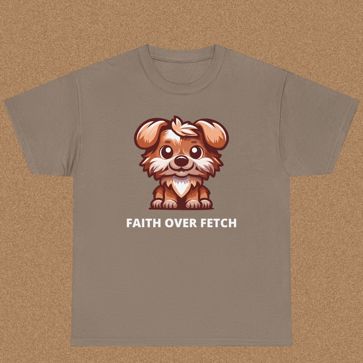 Faith over fetch T-shirt