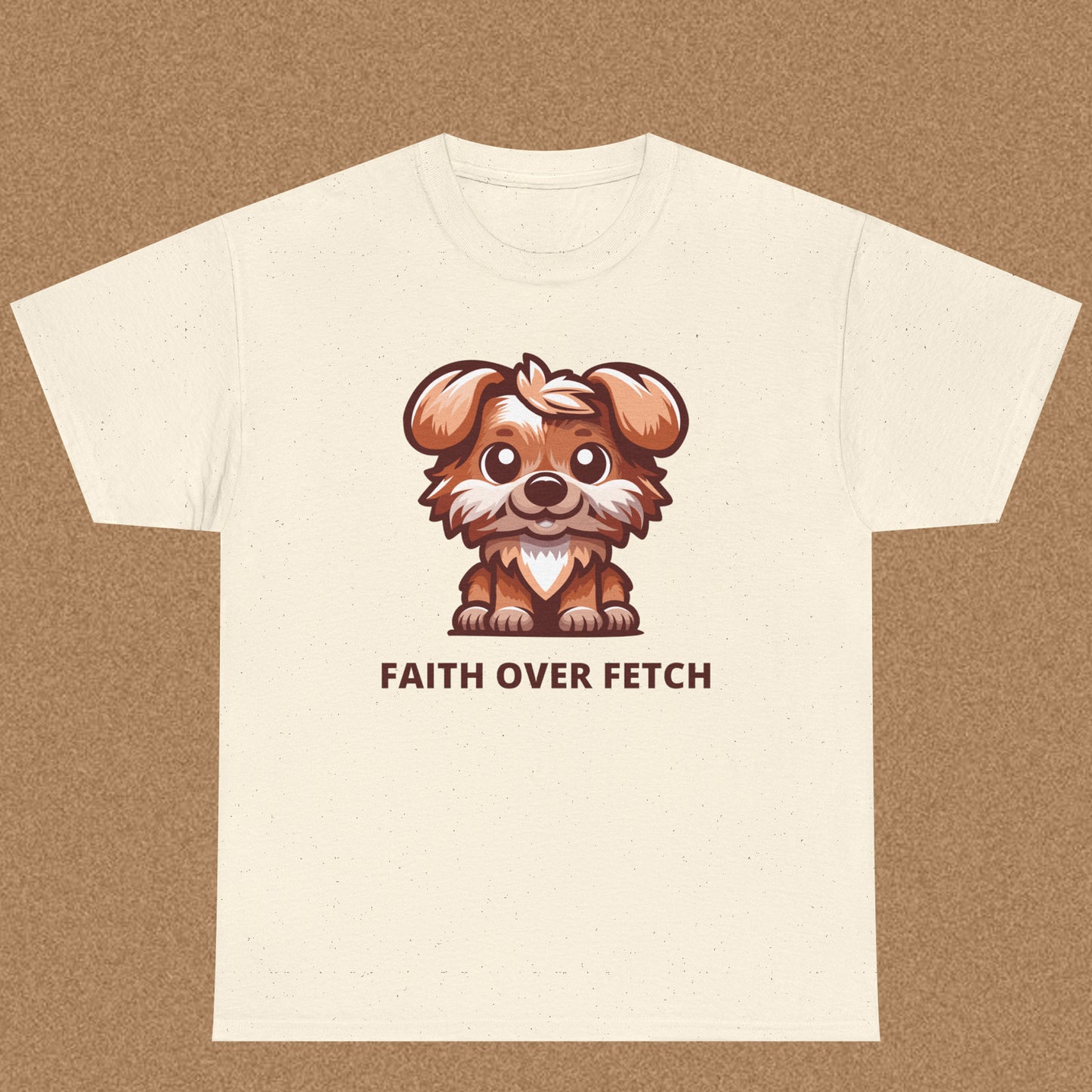 Faith over fetch T-shirt