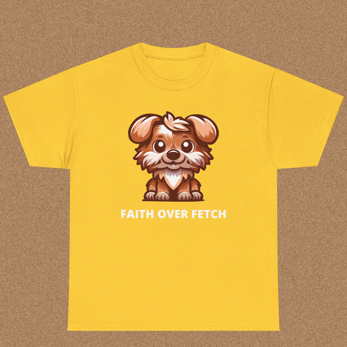Faith over fetch T-shirt