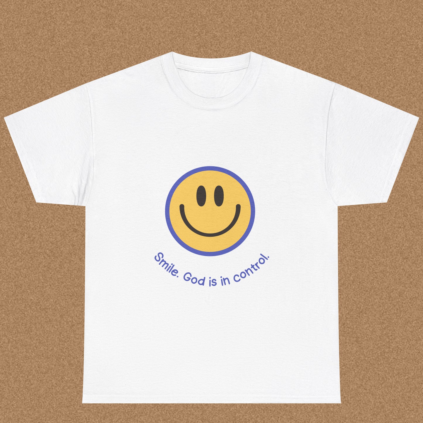 Smlle God is in Control - Christian Graphic Tee