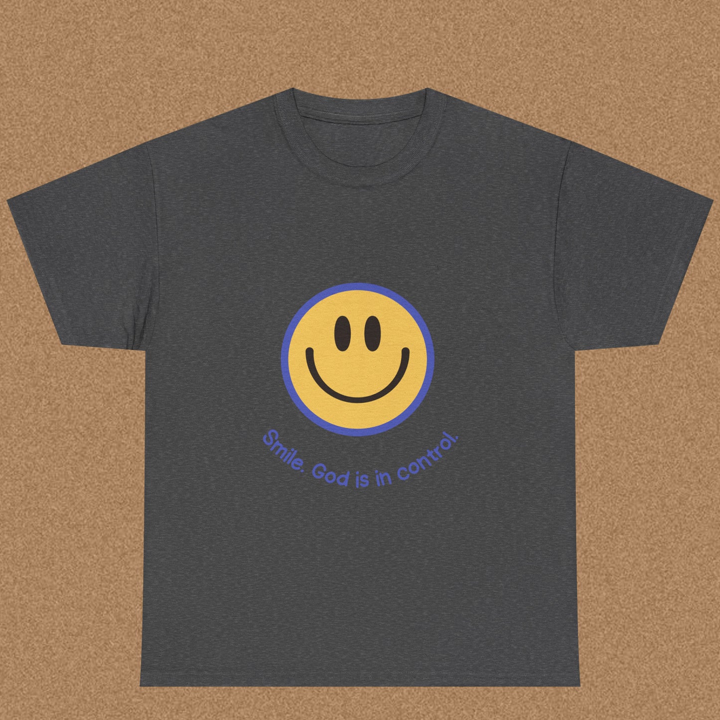 Smlle God is in Control - Christian Graphic Tee