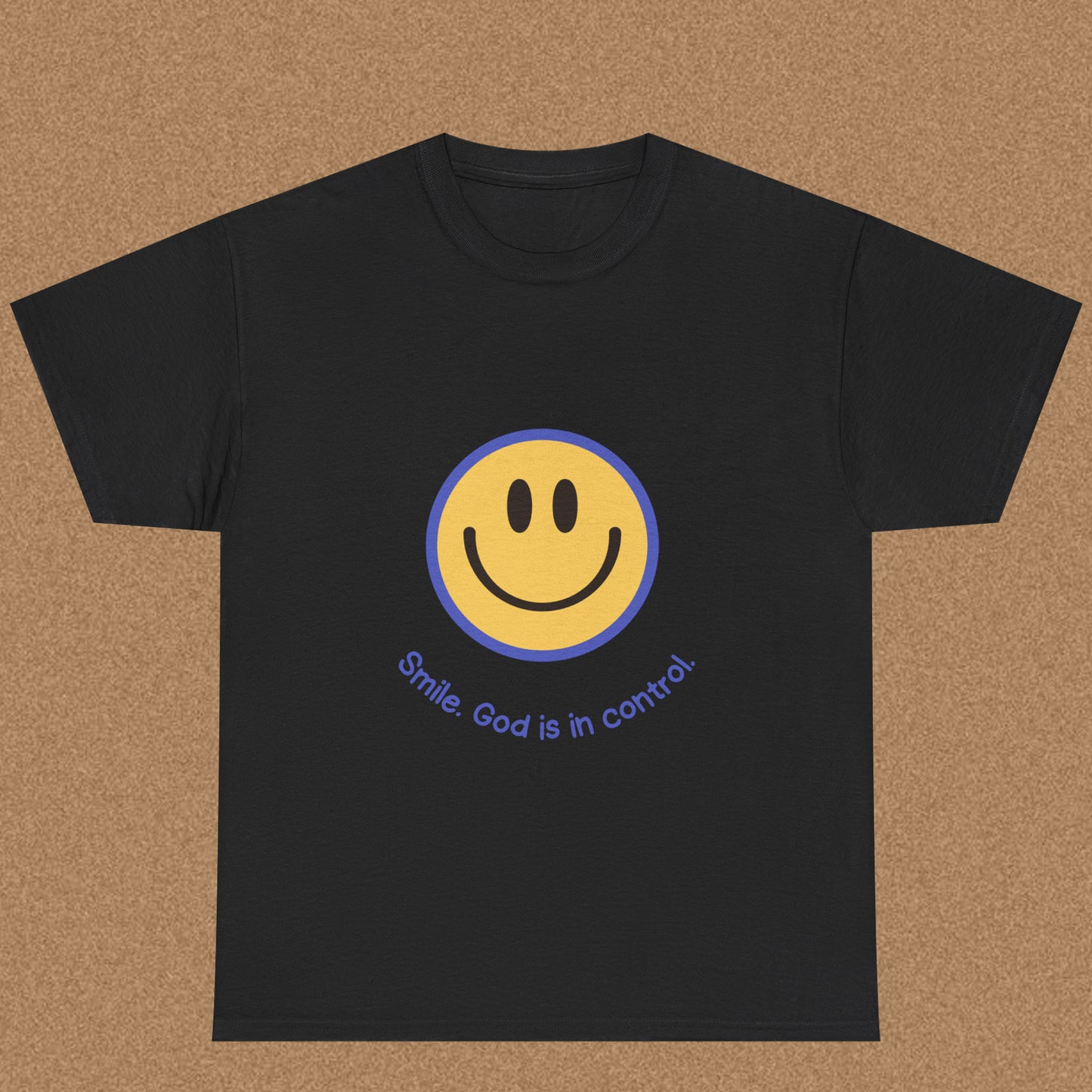 Smlle God is in Control - Christian Graphic Tee