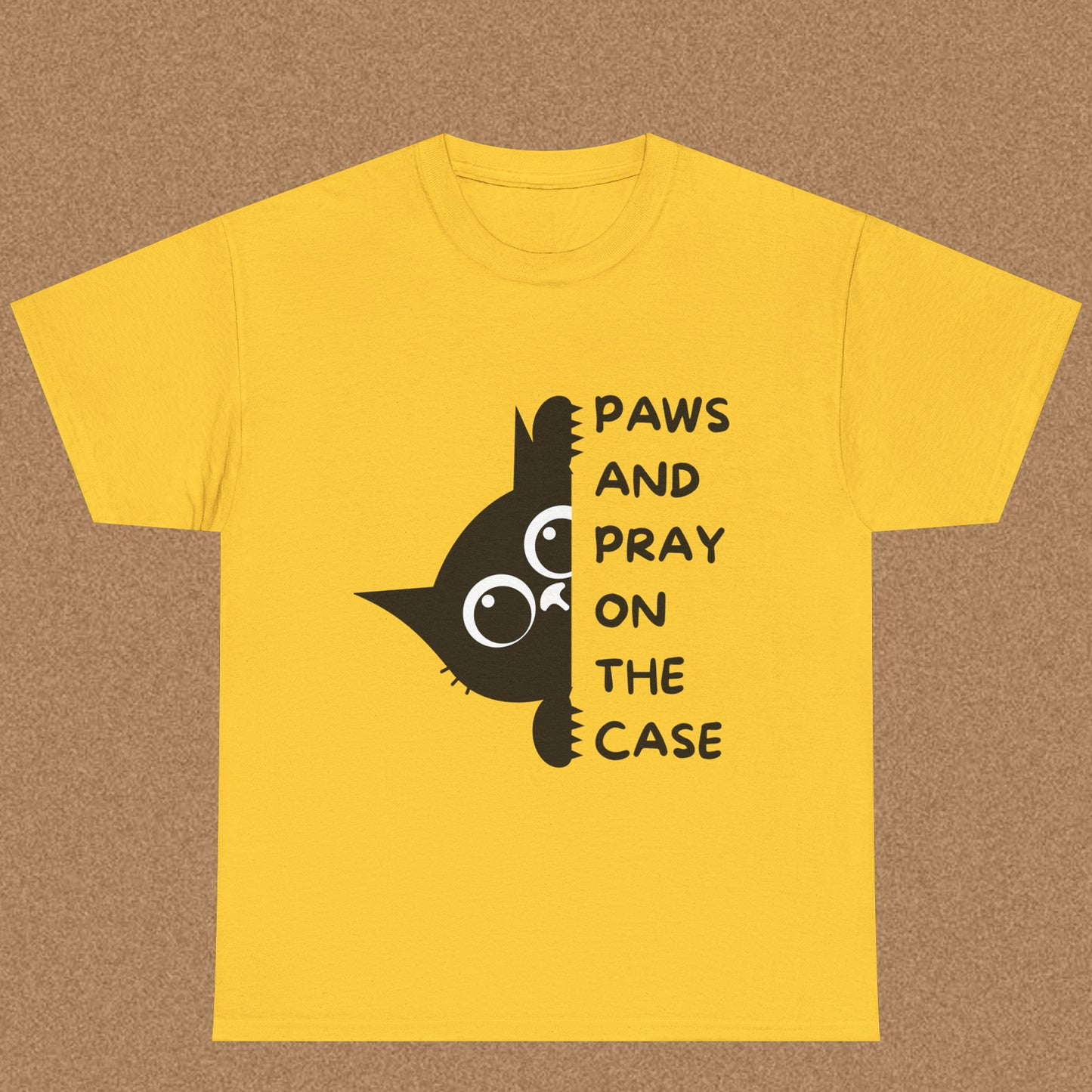 Paw and pray on the case  - Christian Graphic Tee