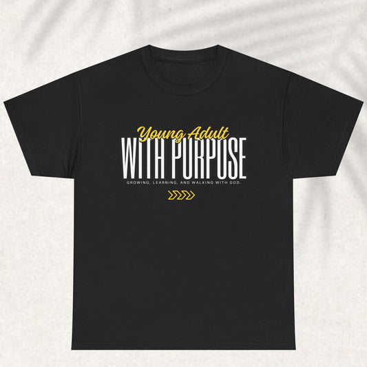 Young Adult with purpose T-shirt
