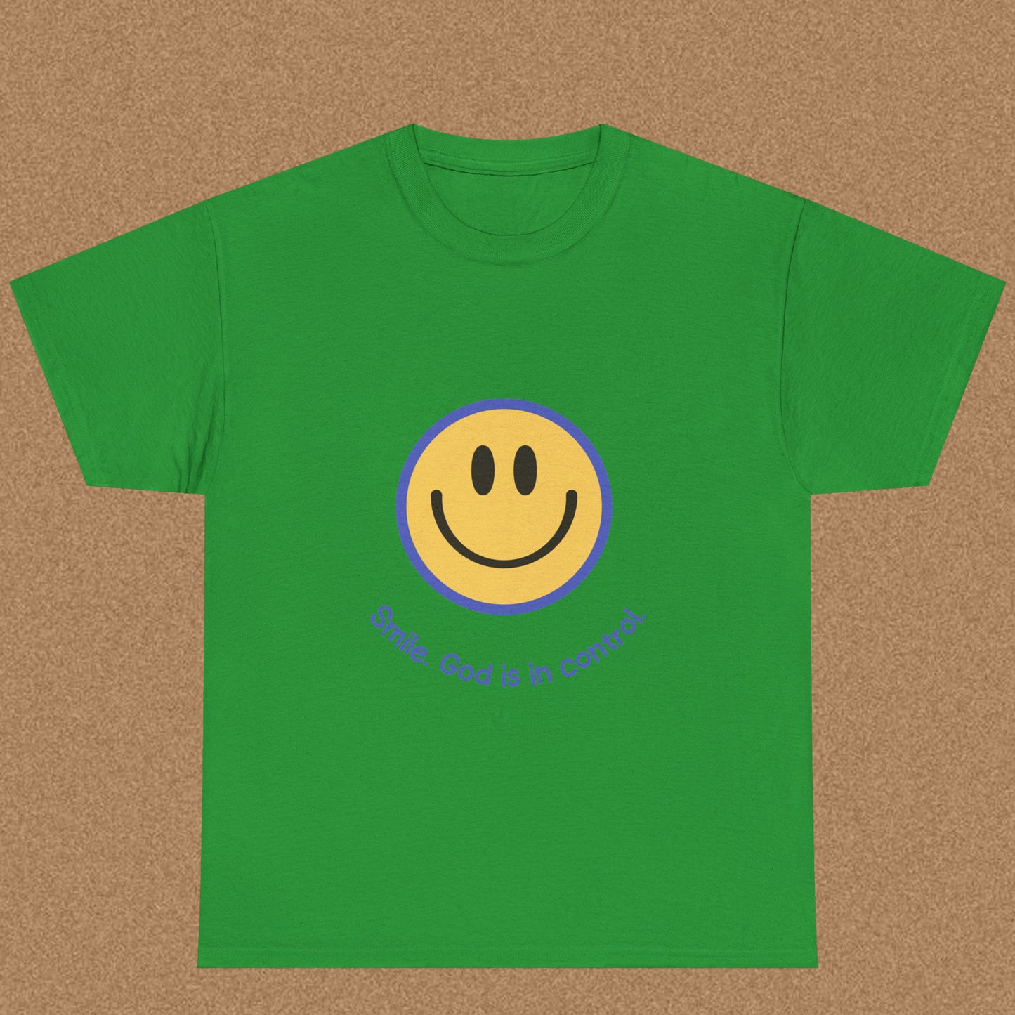 Smlle God is in Control - Christian Graphic Tee