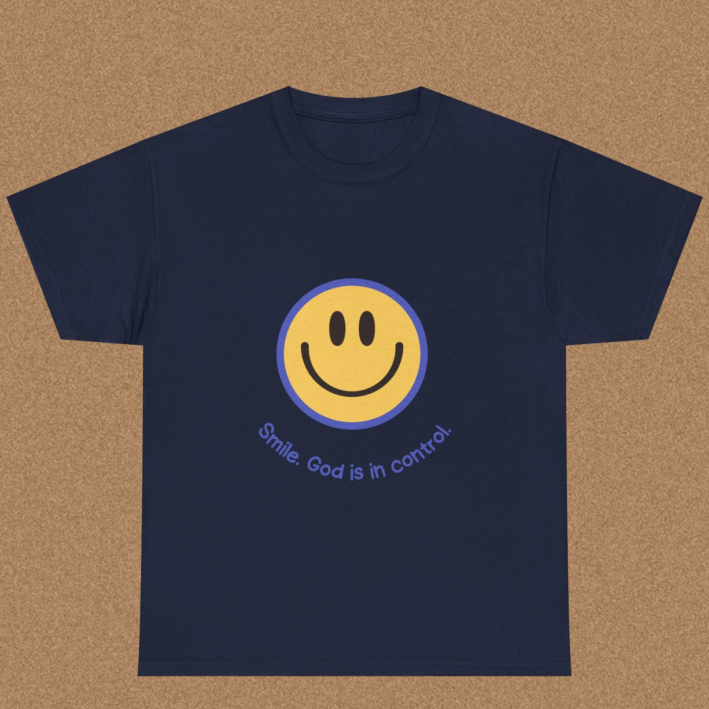 Smlle God is in Control - Christian Graphic Tee