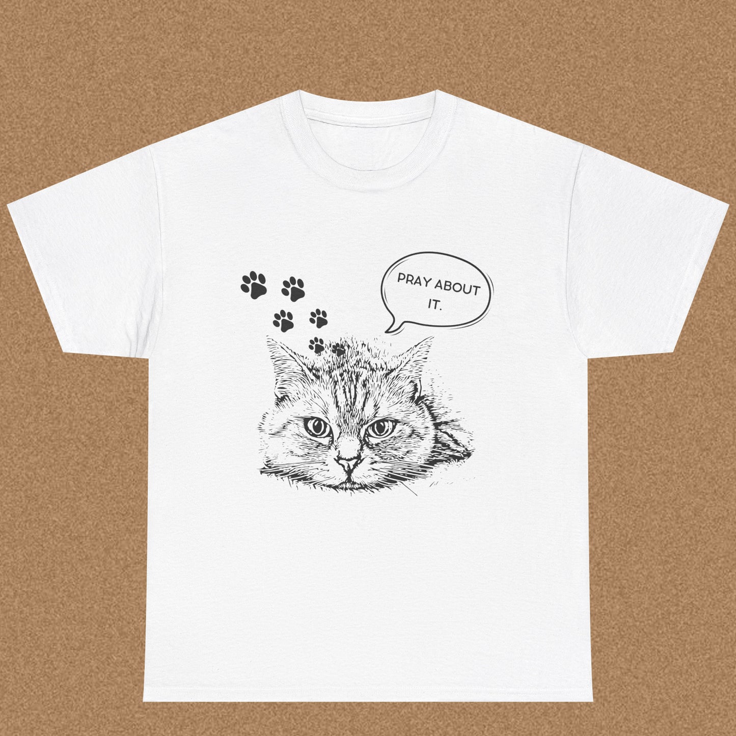 Pray about it  - Christian Graphic Tee