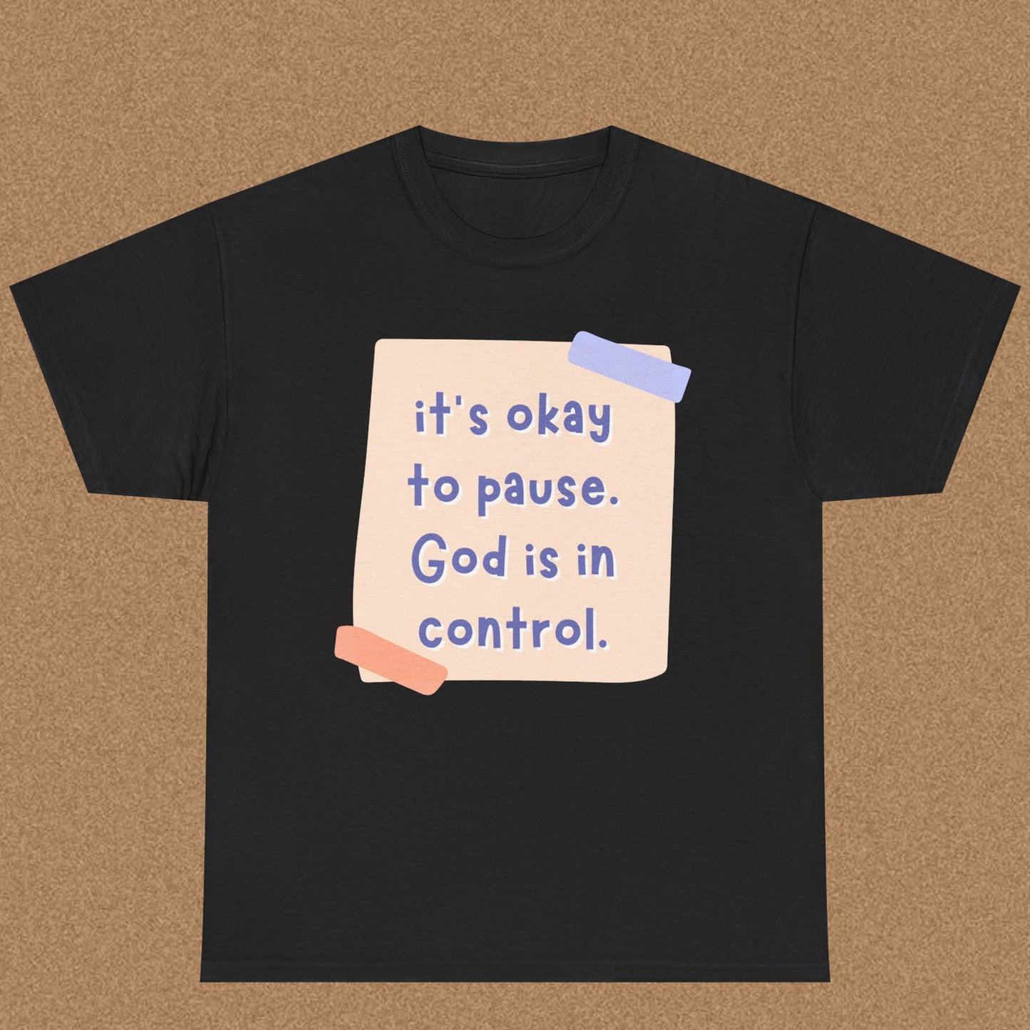 It is Okay to Pause - Christian Graphic Tee | ByElohim.