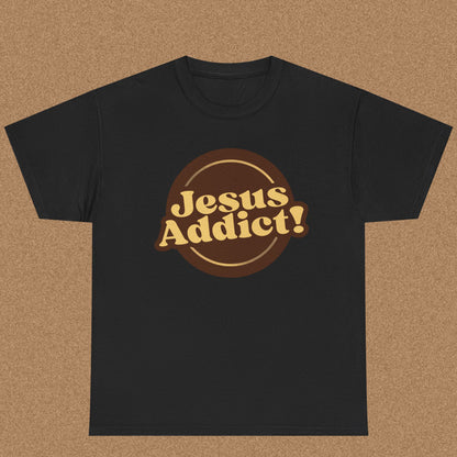 Jesus Addict - Christian Graphic Tee | Philippians 2:10
